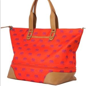 S&D Getaway Bag and Matching Pouf Cosmetic Bag